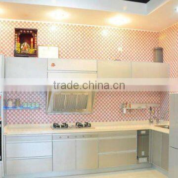 Small kitchen cabinets simple design suitable for apartment