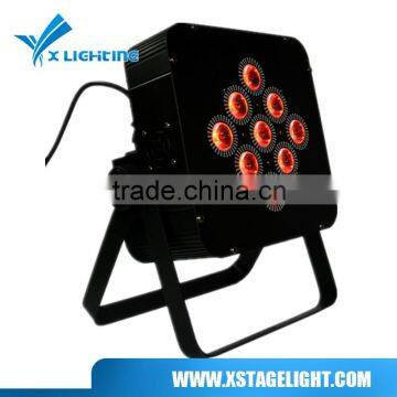 2015 wholesale DMX led par stage light RGBW 4IN1 wireless led par can