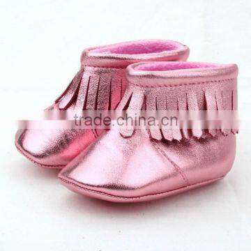 New Arrival Branded Baby Fancy Silver Shoes photo-3