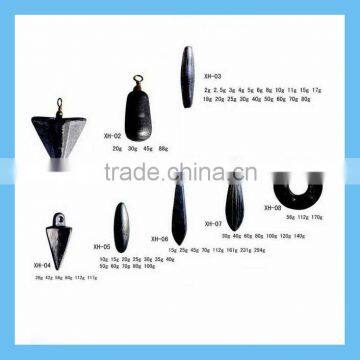 Best sell lead lure&fishing Sinker&XH-01 TO XH-08