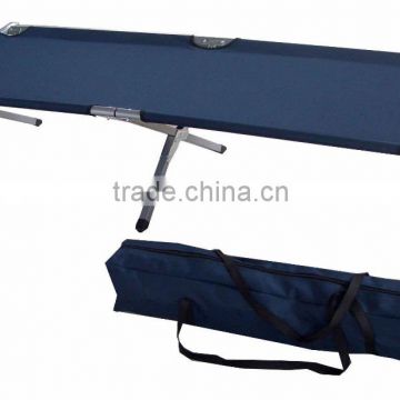 Military folding steel cot