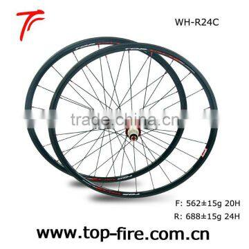 24mm full carbon wheels set for road bike