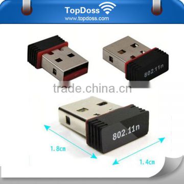 USB Nano 802.11n/g/b usb wireless adapter for android