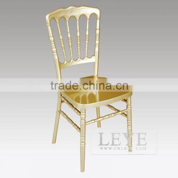 plastic napoleon chair with steel core from China factory