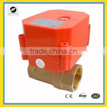 2 way electric ball valve for rain water and irrigation system 1 inches solenoid valve