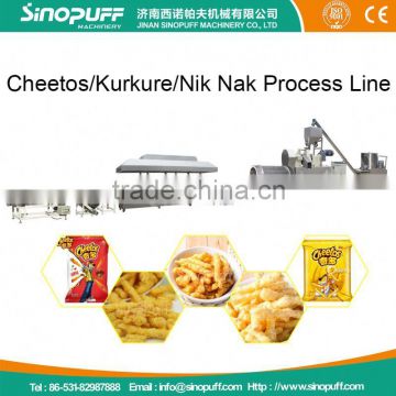 New Condition Automatic Corn Curl Machine/Baked Puff Corn Snack Food Machine