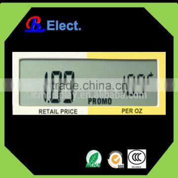 LCD Screen digital price display for supermarket,digital price tags