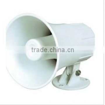 Electronic siren horn super horn siren 20W one tone white auto electronical siren horn