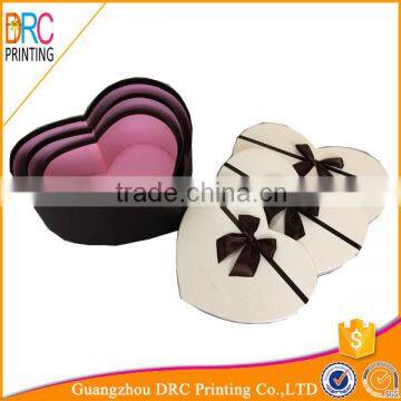Heart Shaped Luxury Jewellery Gift Packaging Paper Box photo-3