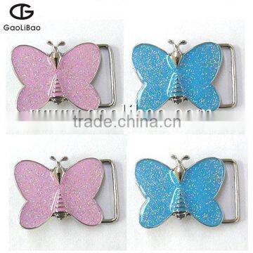 High quality shiny cute plate belt buckles for children PB-300005