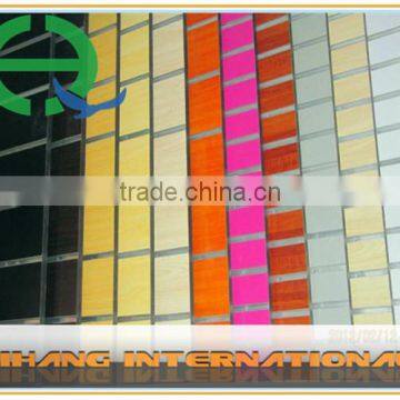 high quality retails mdf slatwall sheet/slatwall display/slatwall