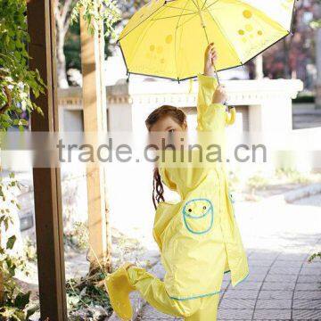 fashion kids raincoat