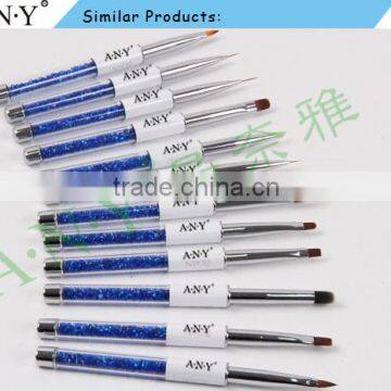 ANY Professional Nail Beauty Salon Using Rhinestone Double End Nail Art Brush Nail Brush Manufacturer