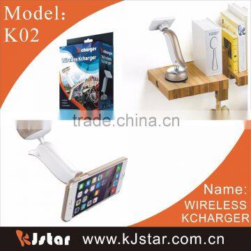 2016 Newest Portable K02 QI Wireless Charger for Iphone From Kjstar