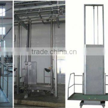 Hot sale cattle slaughter line pneumatic type platform