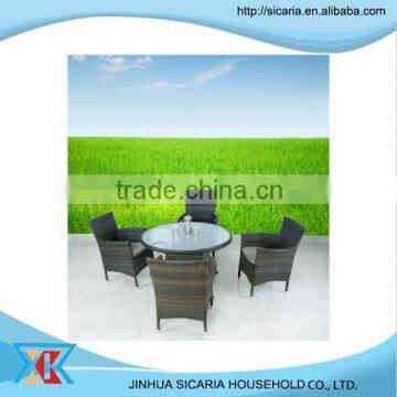 Leisure outdoor rattan wicker chair and table paito furniture