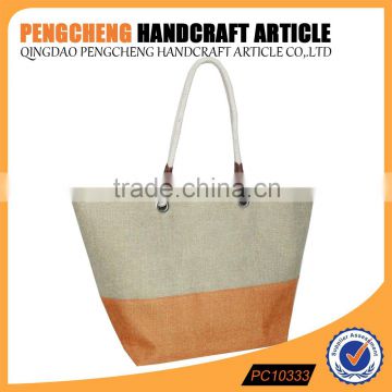 Hot sale elegant lady tote bag style and polyester shopping handbag manufacturers