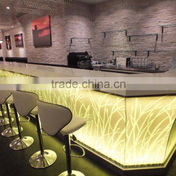 Commercial Bar Table, Luxury LED Bar Counters for Wine Club photo-5