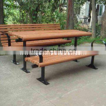 Outdoor wood coffee table with bench outdoor wooden table