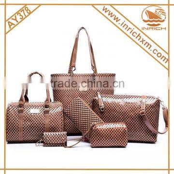 Chinese Supplier Wholesale 6pcs In a Set Ladies Handbags At Low Price Quality Choice photo-2