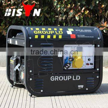 BISON ITALY Design 168F 6.5HP 2.5KW HONDA Technology Air-Cooled Gasoline Generator Set