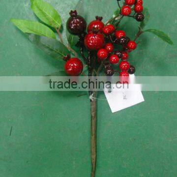 High Simulation Ornamental Plastic Fruit branch