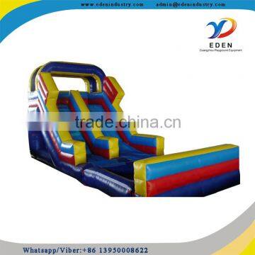 large jungle double lanes inflatable wet water slide with pool                        
                                                                                Supplier's Choice