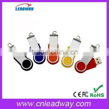 Promotional gift colourful swivel usb(128MB-32GB)