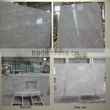 cheap polished Italian White Marble for abba white marble