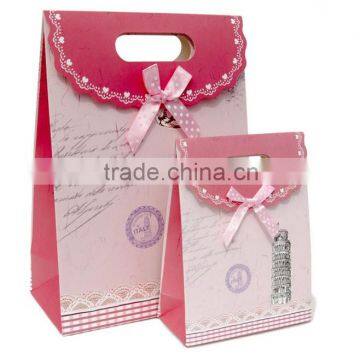 Factory customise Eco friendly cheap shopping bag customise gift paper bag With logo printing