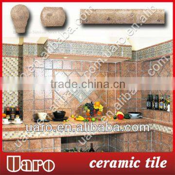 Rustic Brick Vintage Decorative Ceramic Tile for Kitchen