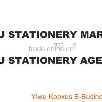 Reliable China Yiwu stationery export agent,Yiwu stationery Market