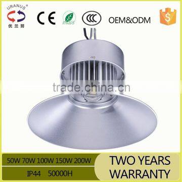 Newest aluminum 50w 200w 300w 1500w led high bay light with 3 warranty,100w high bay light led