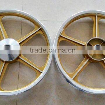 motorcycle wheel set