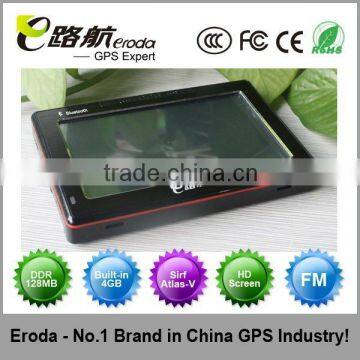 5' inch car gps navigation with Bluetooth FM AV-IN Mp3 New Map 2GB