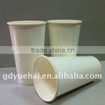 Double PE white paper cup