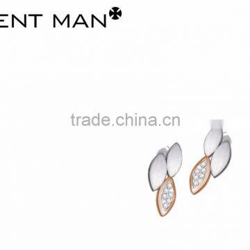 European style 316L stainless steel women earrings