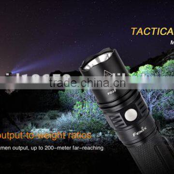 Wholesale good quality cheapst PD35 960 Lumens Waterproof Compact Glare LED rechargeable Flashlight Outdoor Portable