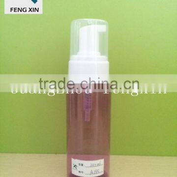 Personal care industrial use screen printing 250ml plastic bottle and foam pump bottle