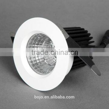 6w 7w cob recessed led spotlight with reflector zhongshan supplier