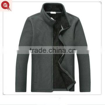 2016 high quality warm man jacket fleece custom