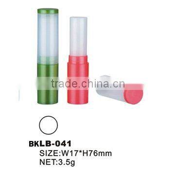 cylidner colored LIP BALM CASES