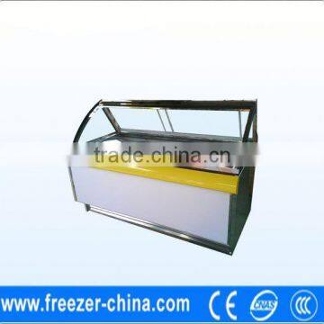 Europe Style Gelato Case,Ice Cream Display Cabinet
