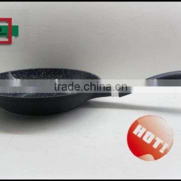 Marble Skillet Die-cast Aluminium non-stick no oil Fry Pan