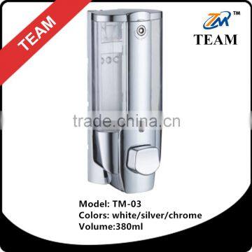 TM-03 Ningbo Taimu plastic wall mounted liquid hand soap dispenser