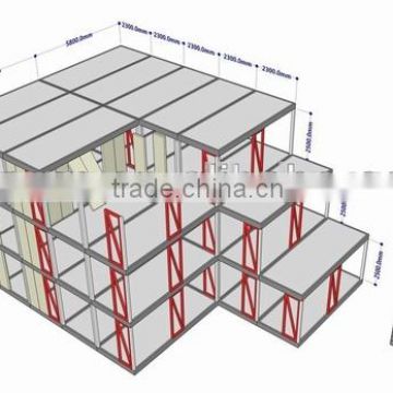 environmental folding modular container house wall cladding