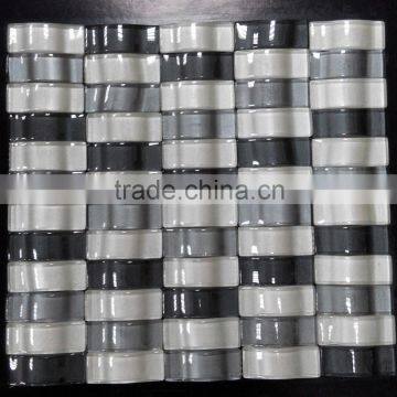 Strip crystal glass mosaic new product (PMGB15)