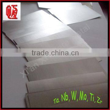 tungsten sheet metal 99.96%