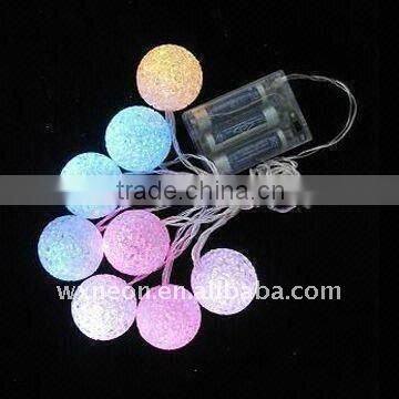 battery string light/LED fairy light-8 decorations