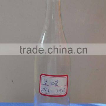 custom-made light clear fruit wine glass bottles wholesale, liquer glass bottle